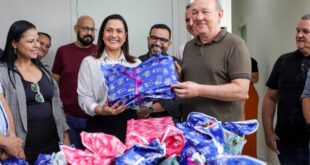 Servidores da Segov doam brinquedos e agasalhos à campanha ‘Faça Uma Criança Sorrir’