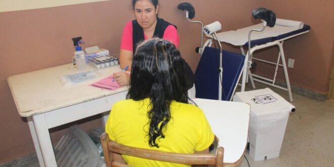Iapen realiza ação de saúde para mulheres privadas de liberdade
