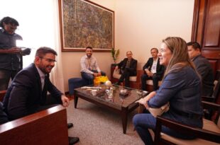 Em reunião com nova superintendente do Banco do Brasil no Acre, governador discute fortalecimento do agronegócio