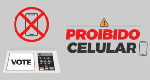 Eleitor não pode entrar na cabine de votação com celular; colinha pode