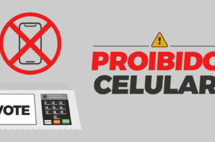 Eleitor não pode entrar na cabine de votação com celular; colinha pode