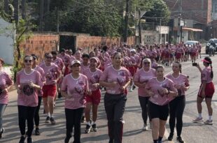 Representação feminina e combate ao câncer de mama marcam 3ª Corrida de Mulher para Mulher do Corpo de Bombeiros