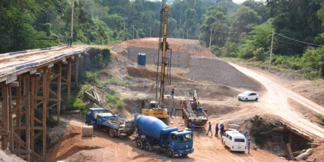 Deracre inicia fundação de ponte no Ramal dos Paulistas