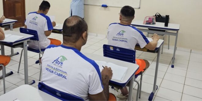 Mais de 1,5 mil detentos participam do Encceja PPL no Acre