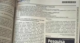 Cartilha de redação do Enem é divulgada; confira