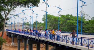 Governadora em exercício Mailza Assis participa de inauguração da ponte do Judia