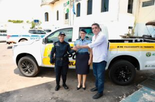 Em Sena Madureira, Detran entrega nova viatura e equipamentos ao Policiamento de Trânsito