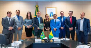 Em Brasília, Gonzaga, secretários do governo e conselheiro do TCE tratam de recursos para pavimentação de rodovias e revitalização do Igarapé São Francisco