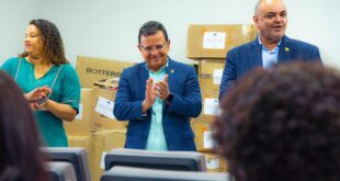 Gonzaga entrega doações para programa da Polícia Civil “Closet Solidário” que acolhe vítimas de violência doméstica e sexual
