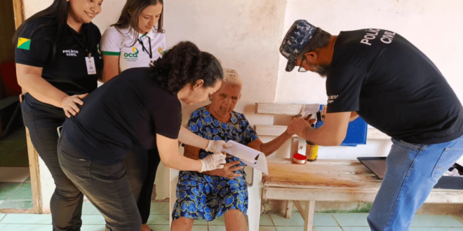 PCAC emite documento de identidade para senhora de 106 anos, em domicílio