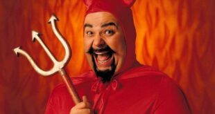 O diabo se diverte com a farsa do duelo bíblico