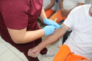 Iapen realiza ação de saúde com exames de PSA para detentos do Complexo Penitenciário de Rio Branco,