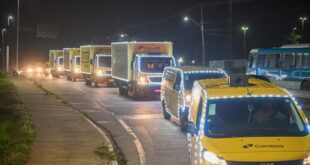Governo do Acre e Correios promovem solidariedade com a Carreata de Luz