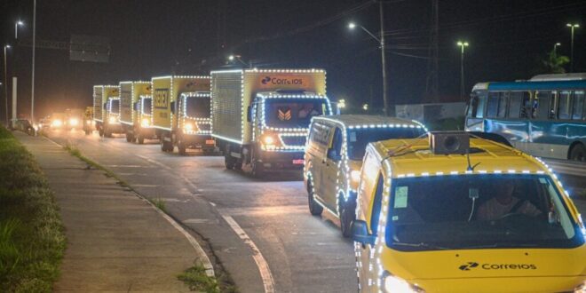 Governo do Acre e Correios promovem solidariedade com a Carreata de Luz