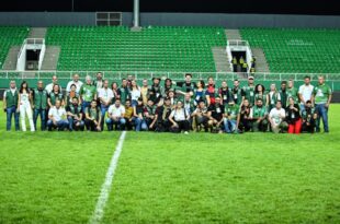 Secom cobriu a reinauguração do Estádio Arena da Floresta em tempo real