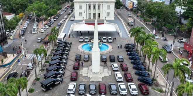 Governo do Acre entrega viaturas para a segurança pública e anuncia novos investimentos