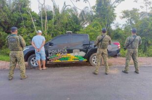 Caseiro fica ferido após matar jovem a tiros na zona rural