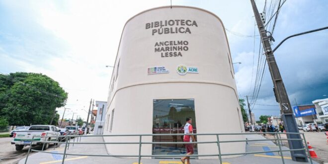 Biblioteca Estadual Ancelmo Marinho Lessa é reinaugurada