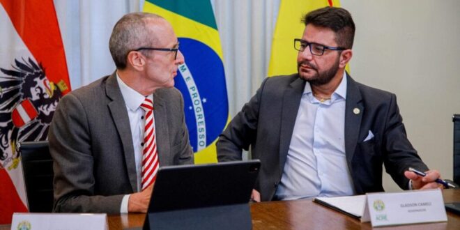 Governador e embaixador da Áustria discutem parcerias para desenvolvimento de projetos sustentáveis
