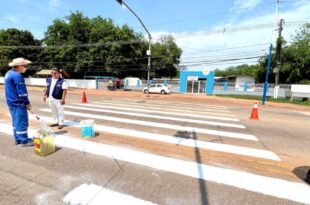 Sinalização na AC-40 é reforçada para segurança dos alunos da Zuleide Pereira de Souza
