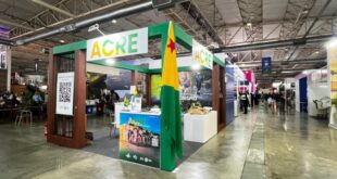 Culinária e produtos turísticos do Acre atraem público na Feira Internacional de Turismo de Gramado