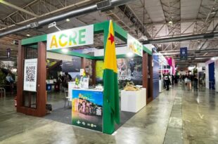 Culinária e produtos turísticos do Acre atraem público na Feira Internacional de Turismo de Gramado