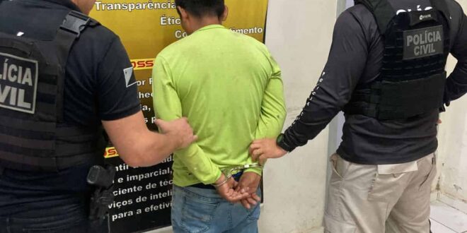Polícia Civil prende suspeito de estupro de vulnerável