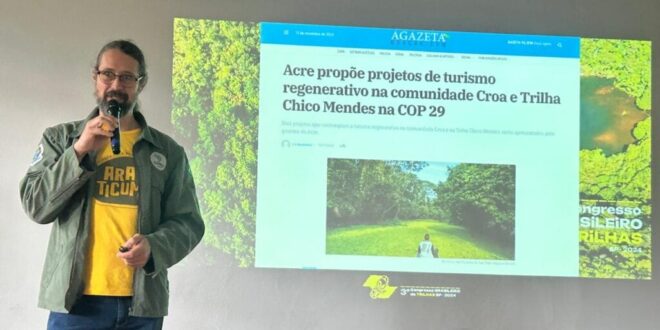 Acre apresenta oportunidades do turismo de aventura no 3º Congresso Brasileiro de Trilhas