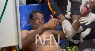 Agredido a golpes de faca, tijolo e ripa