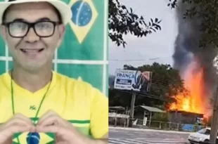 Incêndio destrói casa de Tiu França; ex-mulher é resgatada com queimaduras graves