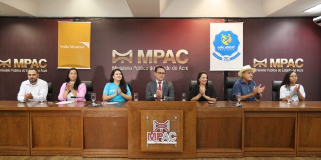 MPAC sedia entrega do Selo Unicef a municípios acreanos