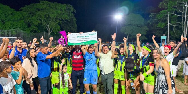 Gonzaga destina emenda para o maior campeonato feminino do Acre; parlamentar prestigia a grande final