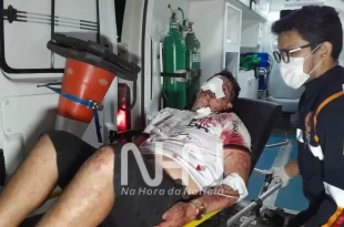 Homem é encontrado caído em via pública após ser agredido