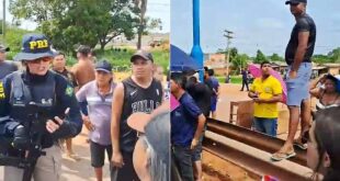 Moradores da Cidade do Povo fecham BR-364 em protesto contra preço abusivo da energia elétrica