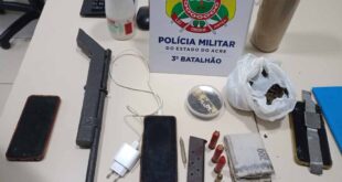 Operação em casa de adolescente que denunciou agressão familiar, encontra armas, drogas e resistência à prisão