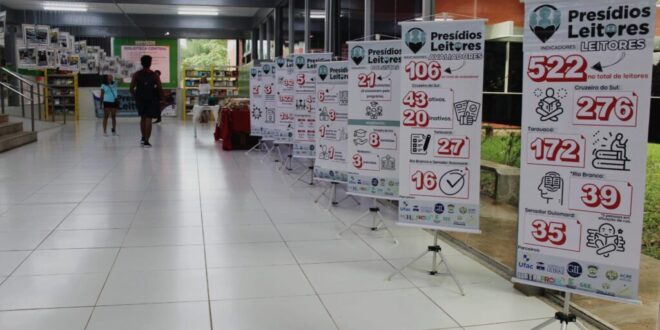 Iapen encerra Programa Presídios Leitores com exposição itinerante