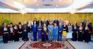 Vice-governadora é homenageada com a outorga da Ordem do Mérito Judiciário