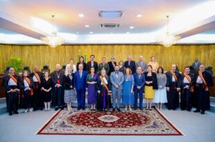Vice-governadora é homenageada com a outorga da Ordem do Mérito Judiciário