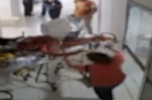 Mulher invade hospital e ataca homem com 30 facadas