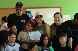 Vice-governadora participa de ação social no bairro Cidade do Povo