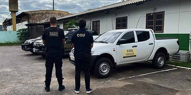 PF e CGU cumprem mandados de busca e apreensão na Secretaria de Habitação do Acre