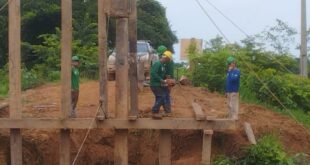 Construção de ponte sobre o Igarapé Miterrari melhora acesso e escoamento no Ramal do Mucura