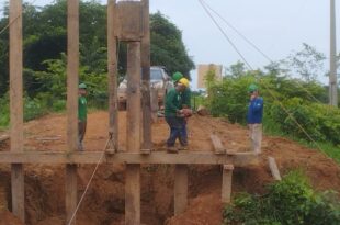 Construção de ponte sobre o Igarapé Miterrari melhora acesso e escoamento no Ramal do Mucura