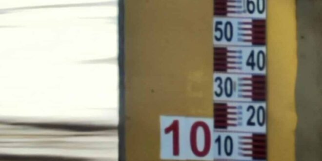 Rio Acre ultrapassa cota de alerta em Brasiléia