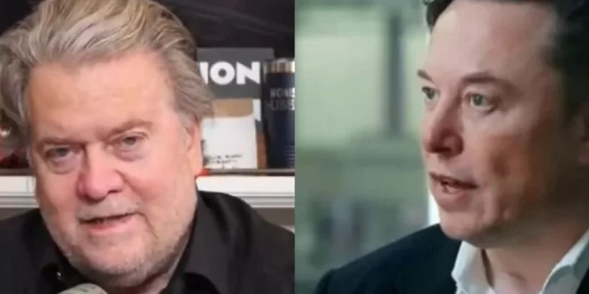 Crise: Steve Bannon, ex-guru de Trump, detona Musk: "Aceitaria cheque do Hitler"