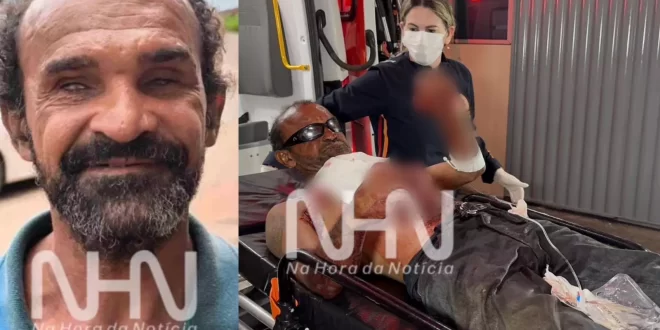 Briga entre moradores de rua termina com homem ferido a golpe de faca no peito