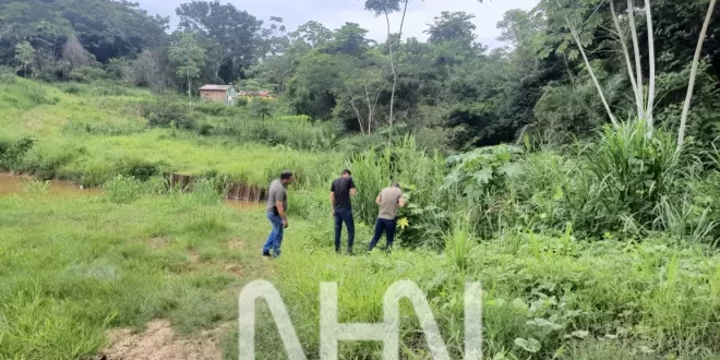 Corpo carbonizado é encontrado em área de mata