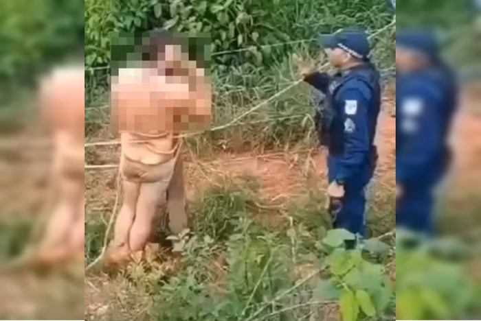 Escrivão da Polícia Civil é deixado amarrado só de cueca após ameaças