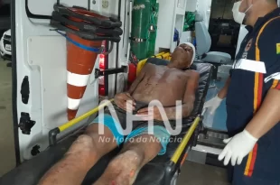 Morador de rua flagrado roubando, é espancado por populares