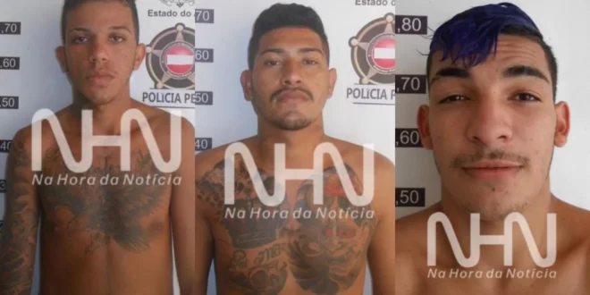 17 presos tentam fuga durante a madrugada. Três estão foragidos